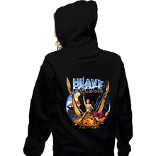 Load image into Gallery viewer, Daily_Deal_Shirts Zippered Hoodies, Unisex / Small / Black Heavy Force