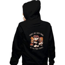 Load image into Gallery viewer, Daily_Deal_Shirts Zippered Hoodies, Unisex / Small / Black There's No Such Thing As Too Many Books