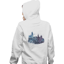 Load image into Gallery viewer, Shirts Zippered Hoodies, Unisex / Small / White Watercolor School