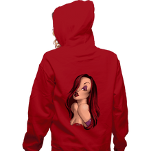 Load image into Gallery viewer, Shirts Zippered Hoodies, Unisex / Small / Red Lady In Red