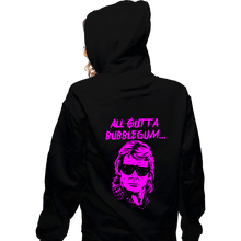 Load image into Gallery viewer, Shirts Zippered Hoodies, Unisex / Small / Black All Outta Bubblegum