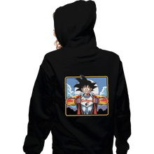 Load image into Gallery viewer, Shirts Zippered Hoodies, Unisex / Small / Black Teen Oozaru