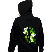 Load image into Gallery viewer, Shirts Zippered Hoodies, Unisex / Small / Black Cosmic Jolyne Cujoh