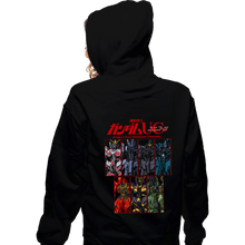 Load image into Gallery viewer, Daily_Deal_Shirts Zippered Hoodies, Unisex / Small / Black Gundam UC