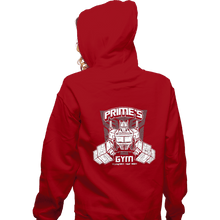 Load image into Gallery viewer, Shirts Zippered Hoodies, Unisex / Small / Red Prime's Gym
