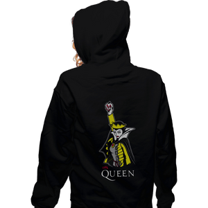 Daily_Deal_Shirts Zippered Hoodies, Unisex / Small / Black Evil Queen