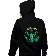 Load image into Gallery viewer, Secret_Shirts Zippered Hoodies, Unisex / Small / Black Lovecraftian Club
