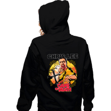 Load image into Gallery viewer, Daily_Deal_Shirts Zippered Hoodies, Unisex / Small / Black Game Of Death