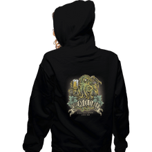 Load image into Gallery viewer, Shirts Zippered Hoodies, Unisex / Small / Black Miskatonic Brewery