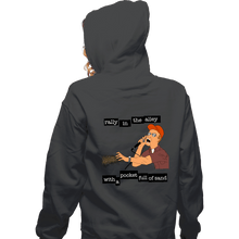 Load image into Gallery viewer, Secret_Shirts Zippered Hoodies, Unisex / Small / Dark Heather Pocketsand!