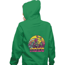 Load image into Gallery viewer, Shirts Pullover Hoodies, Unisex / Small / Irish Green Mondo Gecko