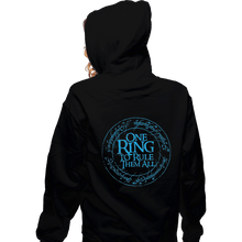 Load image into Gallery viewer, Shirts Pullover Hoodies, Unisex / Small / Black The One Ring
