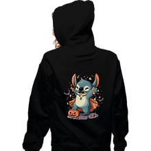 Load image into Gallery viewer, Shirts Zippered Hoodies, Unisex / Small / Black Spooky Candy Experiment