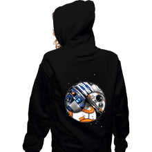 Load image into Gallery viewer, Shirts Zippered Hoodies, Unisex / Small / Black Dao Droid