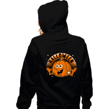 Load image into Gallery viewer, Daily_Deal_Shirts Zippered Hoodies, Unisex / Small / Black Halloween Bob
