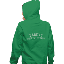 Load image into Gallery viewer, Shirts Zippered Hoodies, Unisex / Small / Irish Green Paddy's Pub