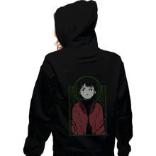 Load image into Gallery viewer, Secret_Shirts Zippered Hoodies, Unisex / Small / Black Serial Experiment