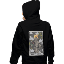 Load image into Gallery viewer, Shirts Zippered Hoodies, Unisex / Small / Black The Tower