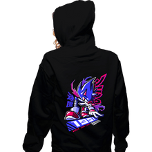 Load image into Gallery viewer, Daily_Deal_Shirts Zippered Hoodies, Unisex / Small / Black Way Too Cool