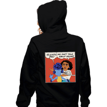 Load image into Gallery viewer, Daily_Deal_Shirts Zippered Hoodies, Unisex / Small / Black Silenzio Slap