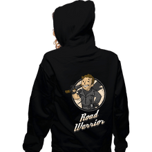 Load image into Gallery viewer, Shirts Zippered Hoodies, Unisex / Small / Black Road Warrior