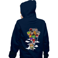 Load image into Gallery viewer, Shirts Zippered Hoodies, Unisex / Small / Navy Excelsior!