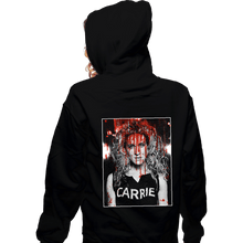 Load image into Gallery viewer, Secret_Shirts Zippered Hoodies, Unisex / Small / Black Carrie!
