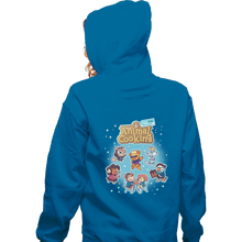 Load image into Gallery viewer, Shirts Pullover Hoodies, Unisex / Small / Sapphire Cooking Crossing