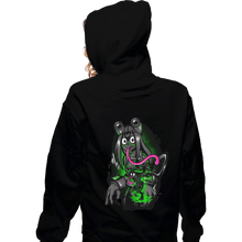 Load image into Gallery viewer, Shirts Zippered Hoodies, Unisex / Small / Black Rainy Season Hero