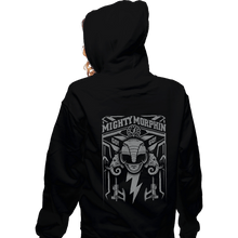Load image into Gallery viewer, Shirts Zippered Hoodies, Unisex / Small / Black Black Ranger