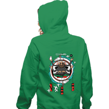 Load image into Gallery viewer, Shirts Zippered Hoodies, Unisex / Small / Irish Green Bathhouse Crest
