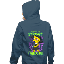 Load image into Gallery viewer, Daily_Deal_Shirts Zippered Hoodies, Unisex / Small / Indigo Blue Lydia Simpson