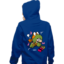 Load image into Gallery viewer, Shirts Zippered Hoodies, Unisex / Small / Royal Blue Super Mikey Suit