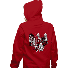 Load image into Gallery viewer, Daily_Deal_Shirts Zippered Hoodies, Unisex / Small / Red Symphonia