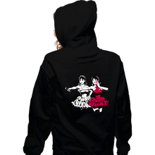 Load image into Gallery viewer, Daily_Deal_Shirts Zippered Hoodies, Unisex / Small / Black Perfect Fiction