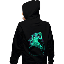 Load image into Gallery viewer, Secret_Shirts Zippered Hoodies, Unisex / Small / Black Mansion Ghosts