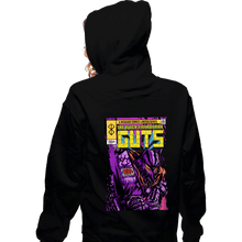 Load image into Gallery viewer, Daily_Deal_Shirts Zippered Hoodies, Unisex / Small / Black Guts Comics

