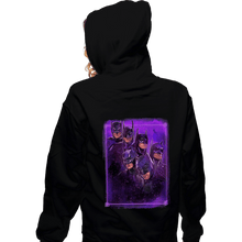 Load image into Gallery viewer, Shirts Zippered Hoodies, Unisex / Small / Black Batmen