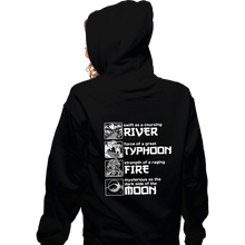 Load image into Gallery viewer, Daily_Deal_Shirts Zippered Hoodies, Unisex / Small / Black Be A Man