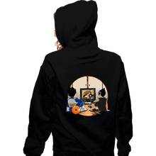 Load image into Gallery viewer, Daily_Deal_Shirts Zippered Hoodies, Unisex / Small / Black VCR And Relax
