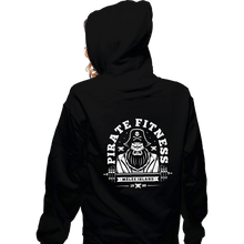 Load image into Gallery viewer, Shirts Zippered Hoodies, Unisex / Small / Black Pirate Fitness