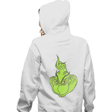 Load image into Gallery viewer, Shirts Zippered Hoodies, Unisex / Small / White FU Grinch