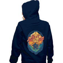Load image into Gallery viewer, Shirts Zippered Hoodies, Unisex / Small / Navy Alchemist Of Steel
