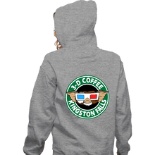 Load image into Gallery viewer, Secret_Shirts Zippered Hoodies, Unisex / Small / Sports Grey Kingston Falls 3D Coffee