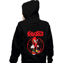 Load image into Gallery viewer, Daily_Deal_Shirts Zippered Hoodies, Unisex / Small / Black Knucklehead
