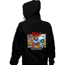 Load image into Gallery viewer, Daily_Deal_Shirts Zippered Hoodies, Unisex / Small / Black Straight Outta Mayhem