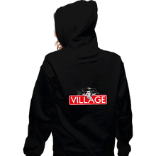 Load image into Gallery viewer, Shirts Zippered Hoodies, Unisex / Small / Black Villageopoly