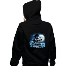 Load image into Gallery viewer, Daily_Deal_Shirts Zippered Hoodies, Unisex / Small / Black Dream And Death