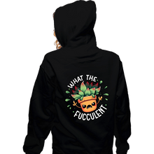 Load image into Gallery viewer, Daily_Deal_Shirts Zippered Hoodies, Unisex / Small / Black Raging Succulent