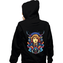 Load image into Gallery viewer, Shirts Zippered Hoodies, Unisex / Small / Black Real Human Boy